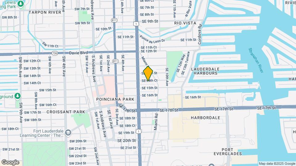 708 SE 14th Ct Map and Location Details