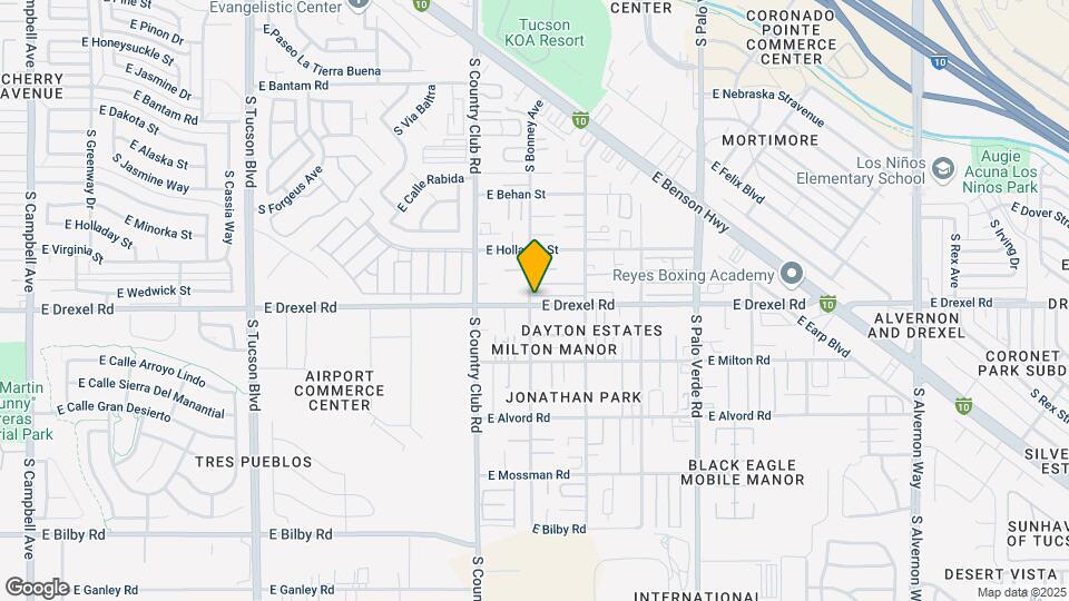 Via Verde West Mobile Home Park Map and Location Details
