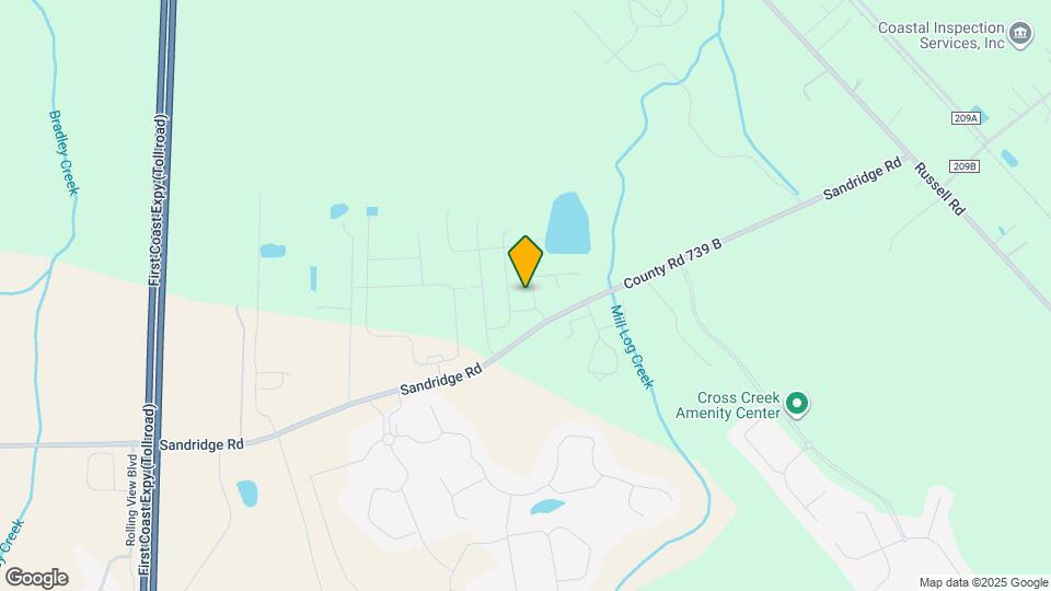 2739 Robinson Rnch Rd Map and Location Details