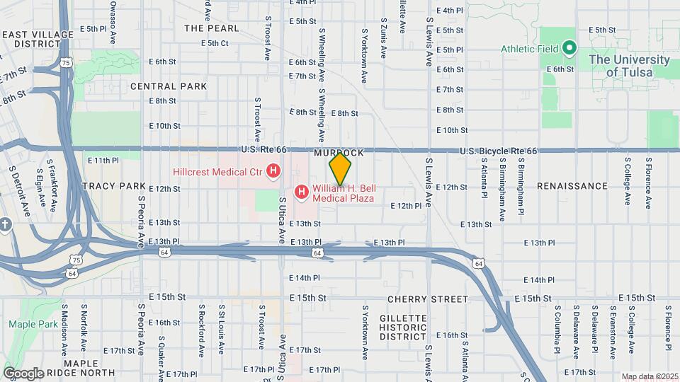 2002 E 12th St Mapa y Detalles de la Ubicación