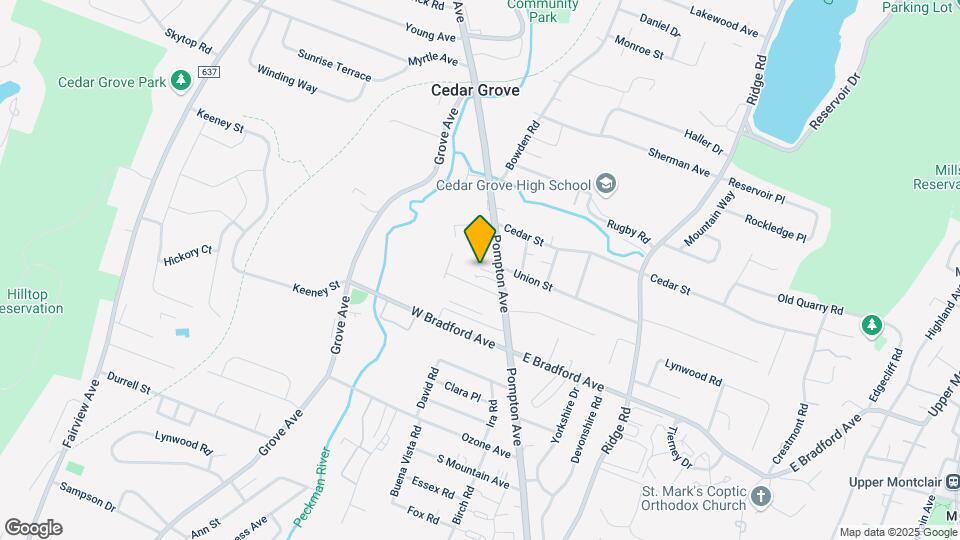 450 Pompton Ave Map and Location Details