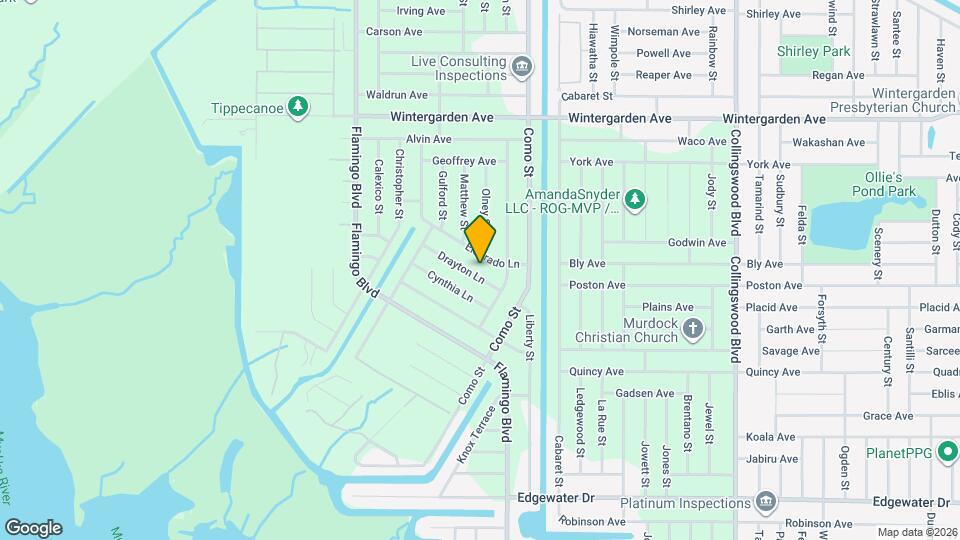 17180 Drayton Ln Map and Location Details