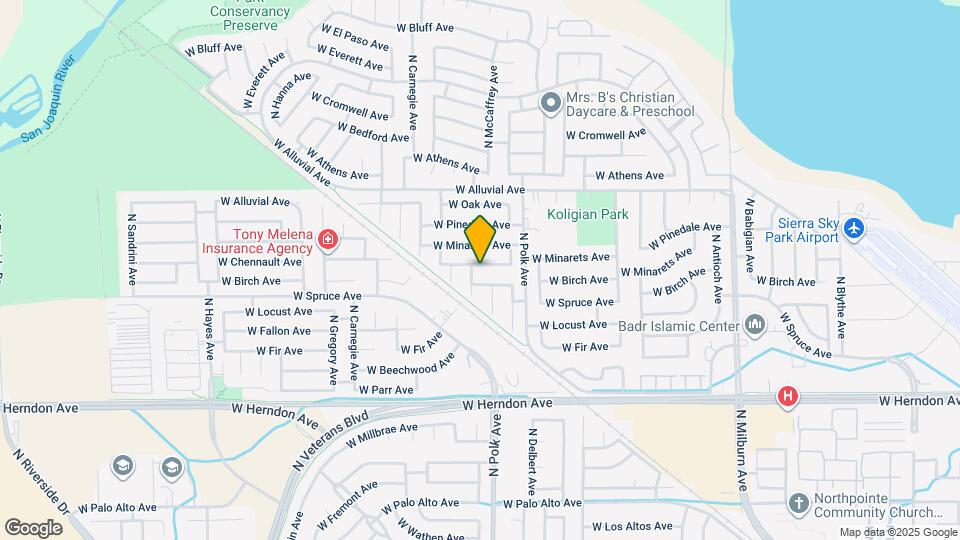 5585 W Chennault Ave Map and Location Details