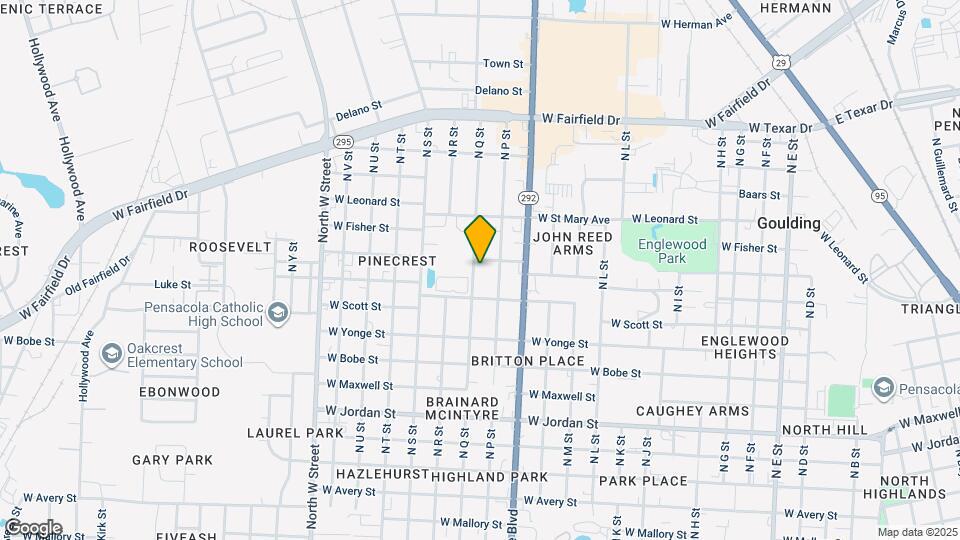 2514 N Q St Map and Location Details