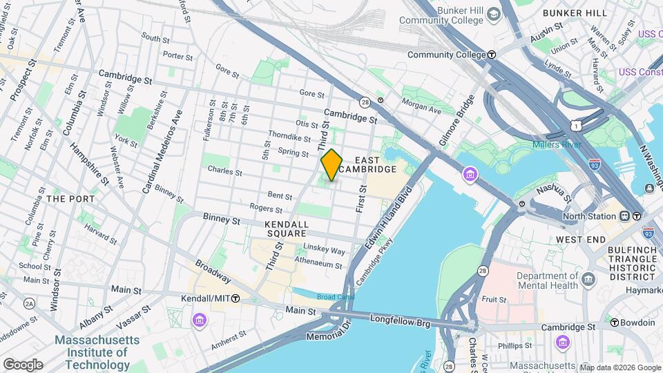 135 Second St Map and Location Details