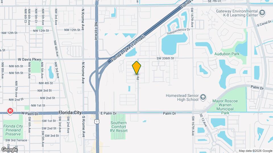 465 NE 5th Pl Map and Location Details