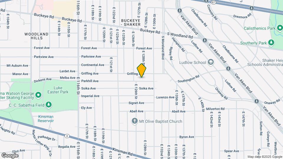 12709 Parkhill Ave Map and Location Details