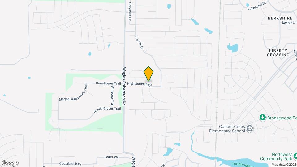 9301 Red Brush Trl Mapa y Detalles de la Ubicación