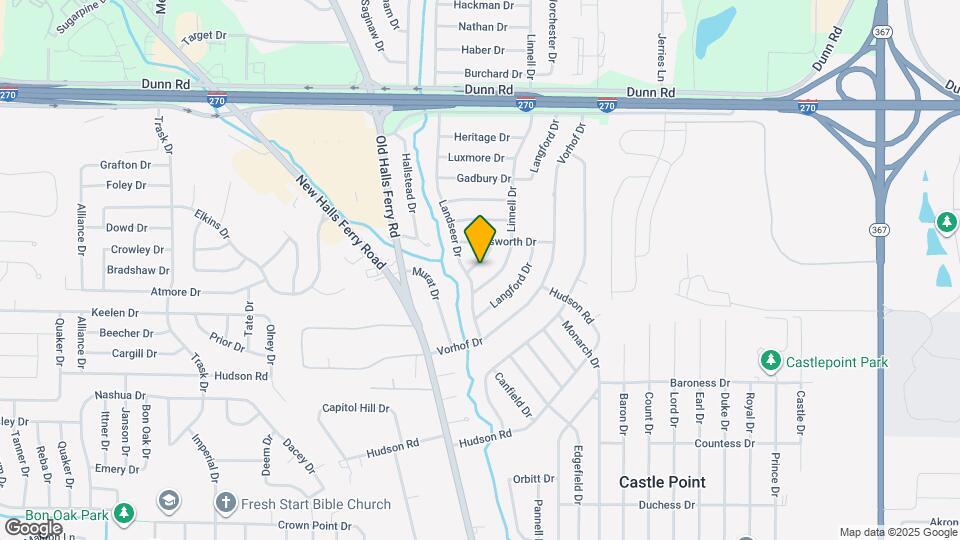 10606 Kilbourn Dr Map and Location Details