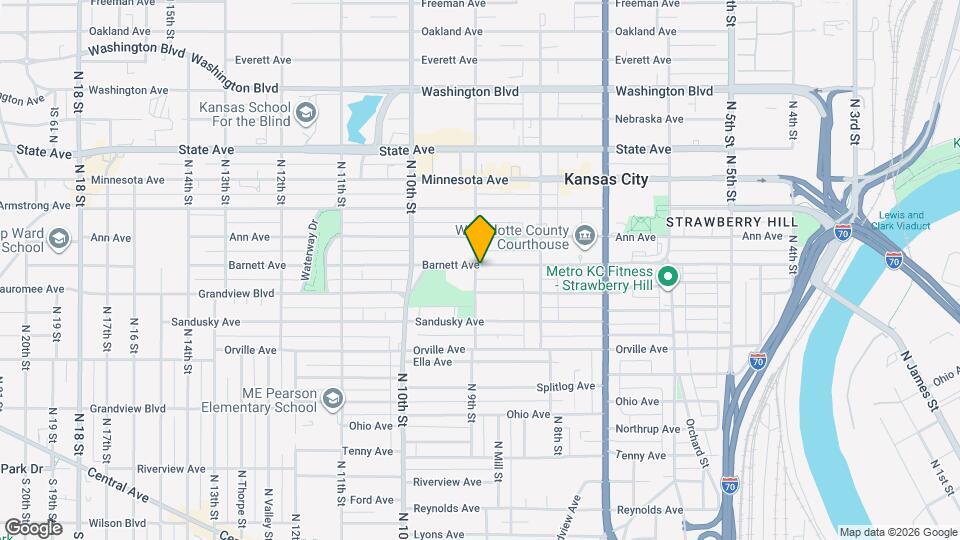 853 Barnett Ave Map and Location Details