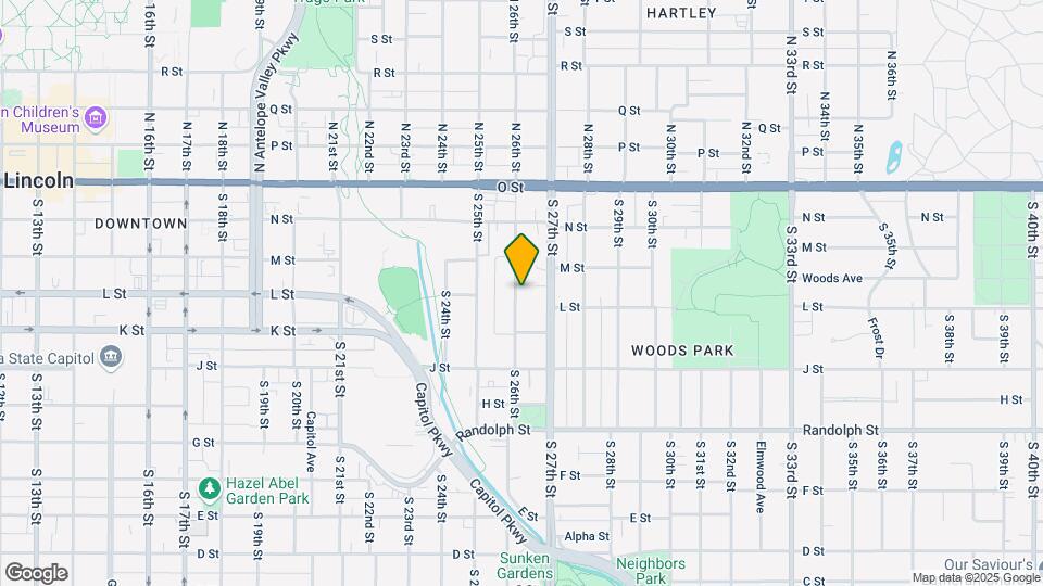344 S 26th St Map and Location Details