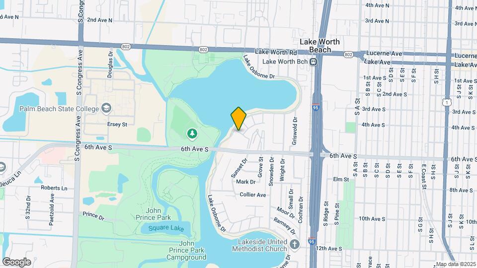2304 Lake Osborne Dr Map and Location Details