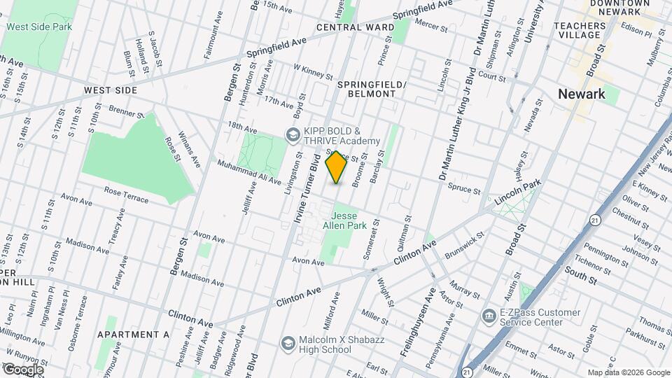 273-273 Prince St Mapa y Detalles de la Ubicación