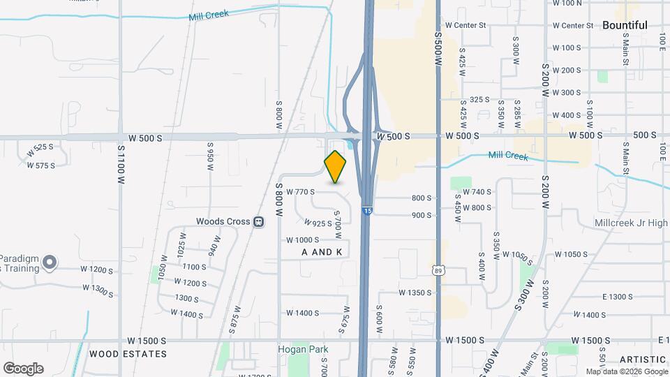 696 W 770 S Map and Location Details