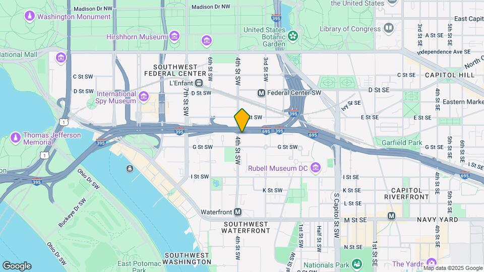 600 4th St SW Map and Location Details