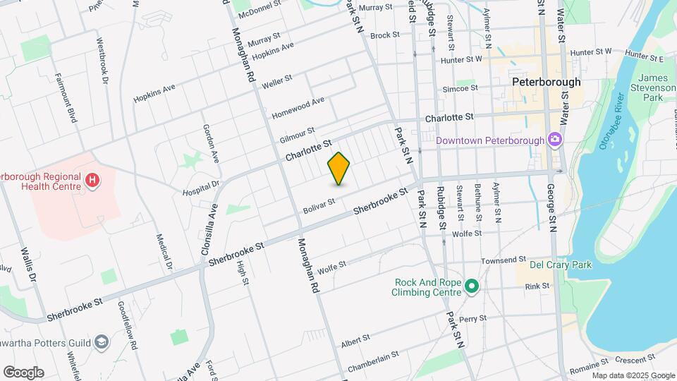 550 Bolivar St Map and Location Details