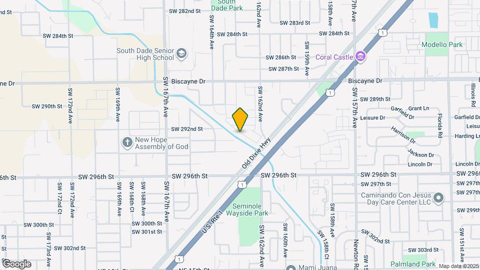 29236 SW 163rd Ct Map and Location Details