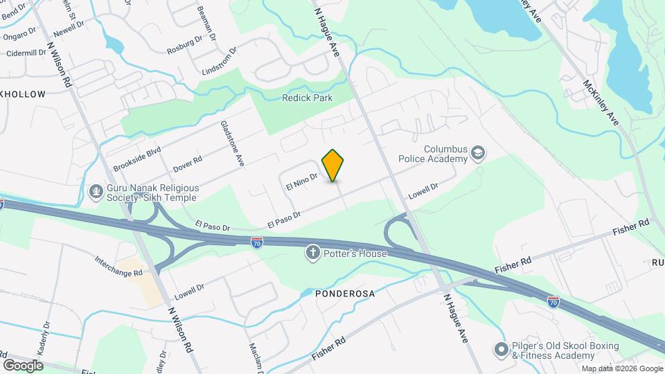 1169 Vera Pl Mapa y Detalles de la Ubicación