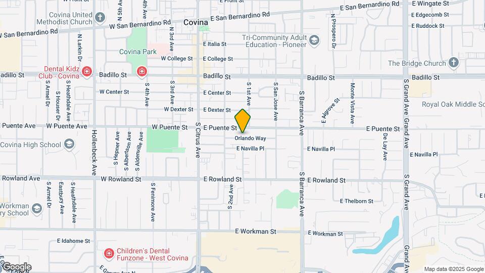 257 E Orlando Way Map and Location Details