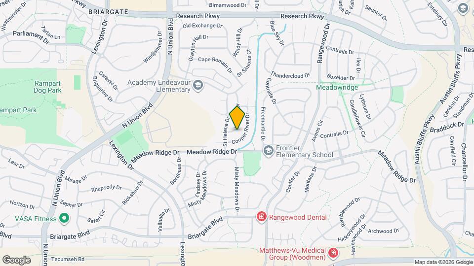 8155 Ravenel Dr Map and Location Details