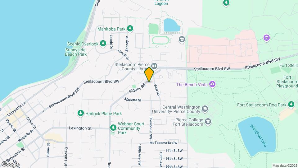 Fort Steilacoom Apartments Map and Location Details