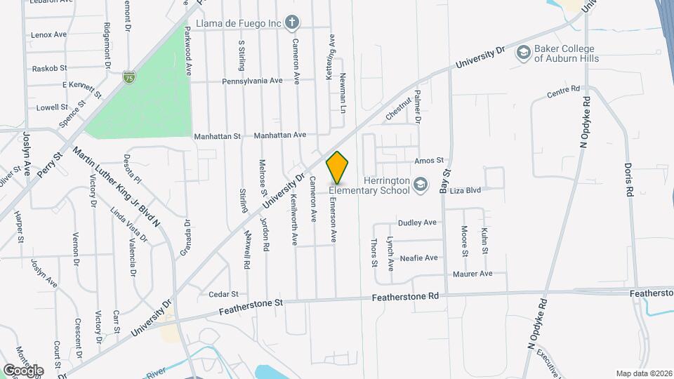 536 Emerson Ave Map and Location Details