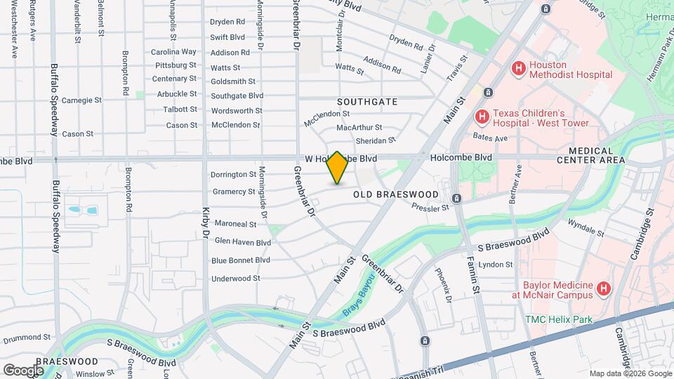 2213 Bellefontaine Map and Location Details
