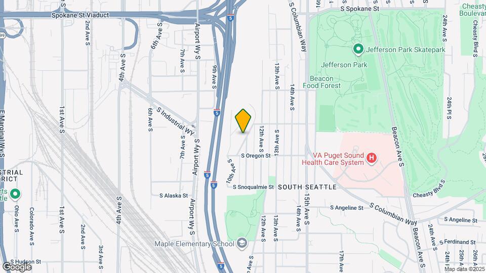 4403 Powell Pl S Map and Location Details