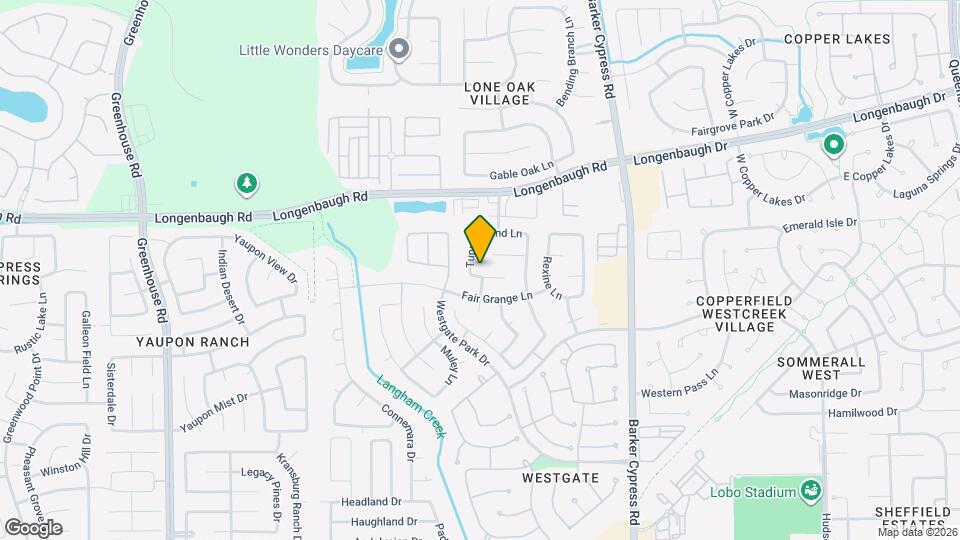 18302 Walden Gate Ln Map and Location Details