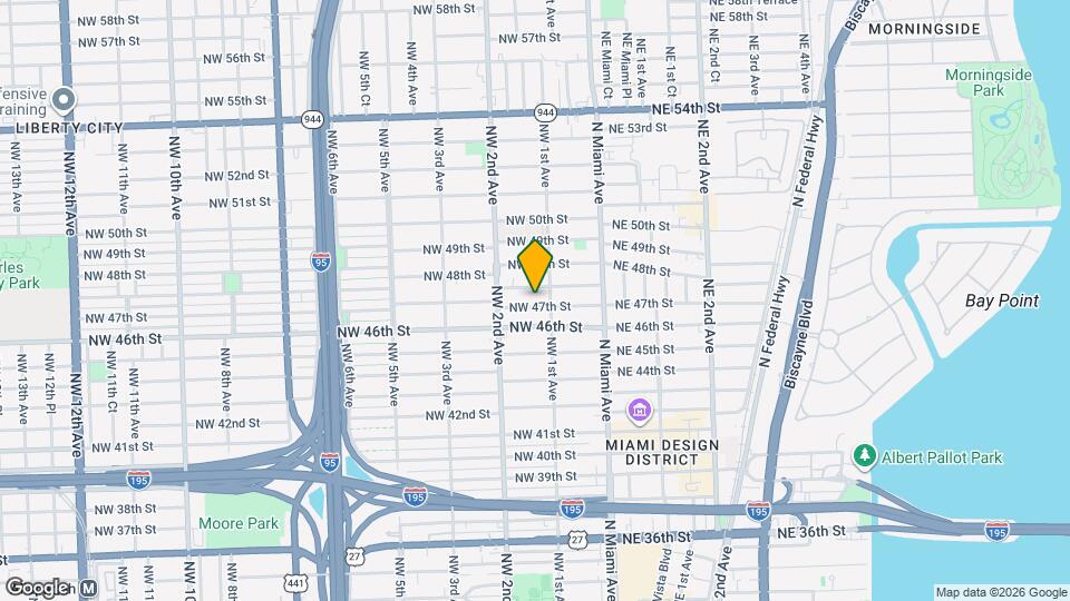 127 NW 47th St Map and Location Details