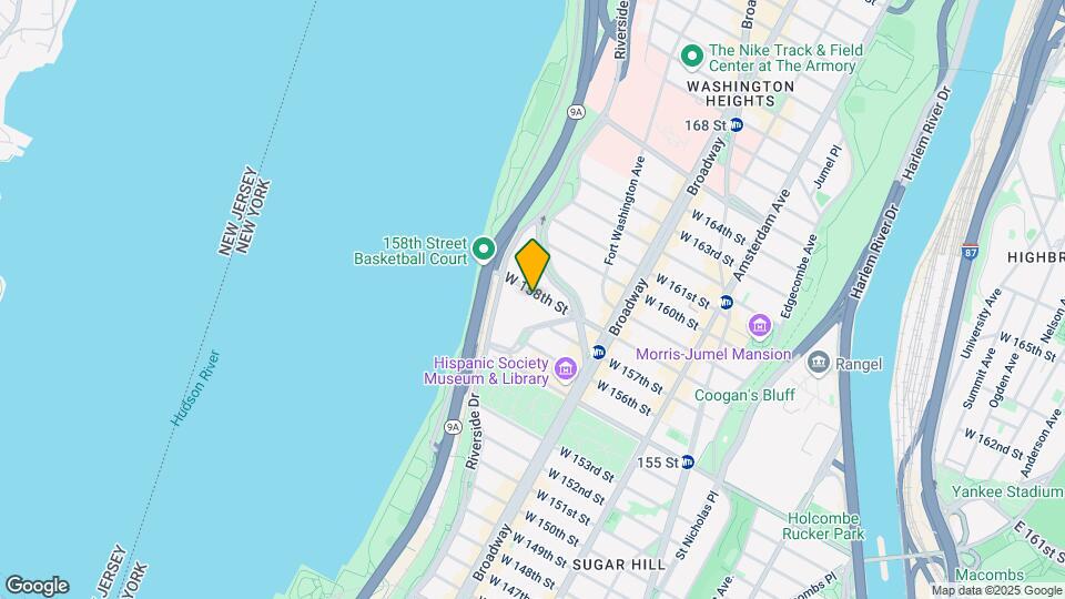 648 W 158th St Map and Location Details