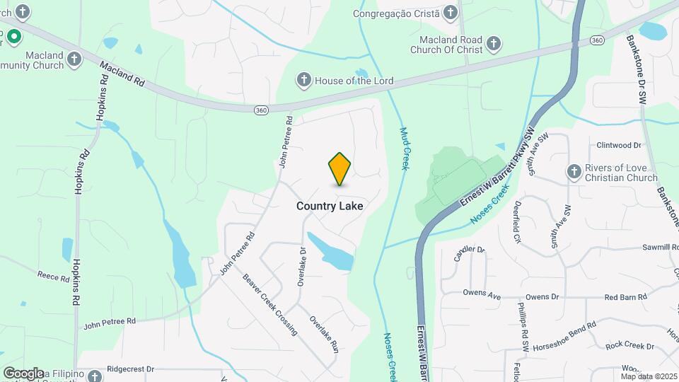 2528 Country Lake Cir Mapa y Detalles de la Ubicación