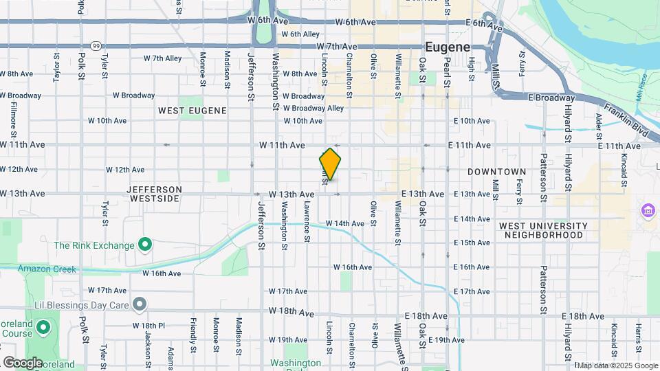 1269 Lincoln St Map and Location Details