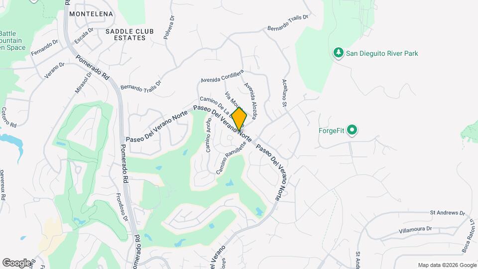 12880 Camino Ramillette Map and Location Details