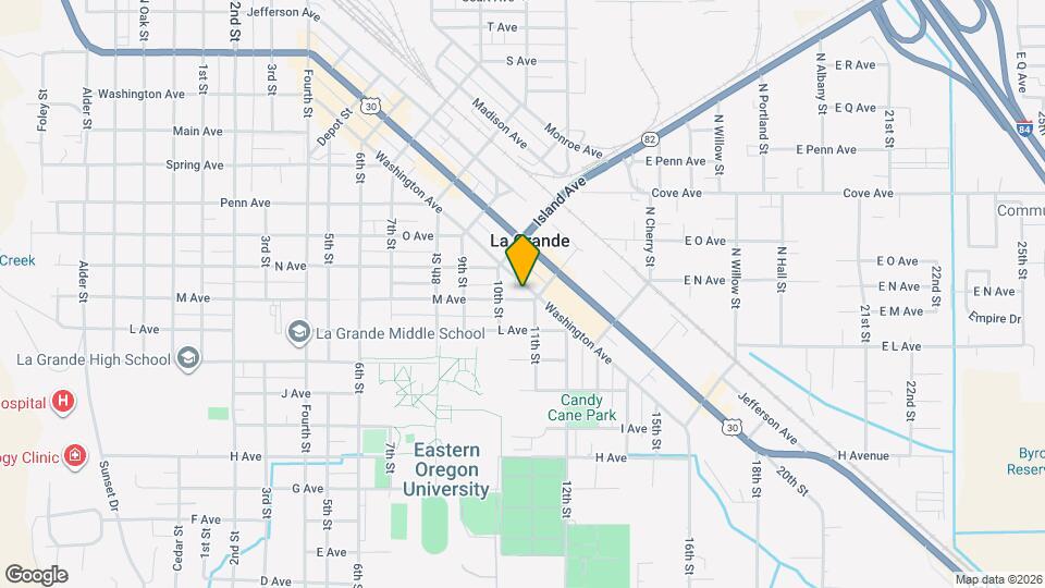 1706 Washington Ave Map and Location Details