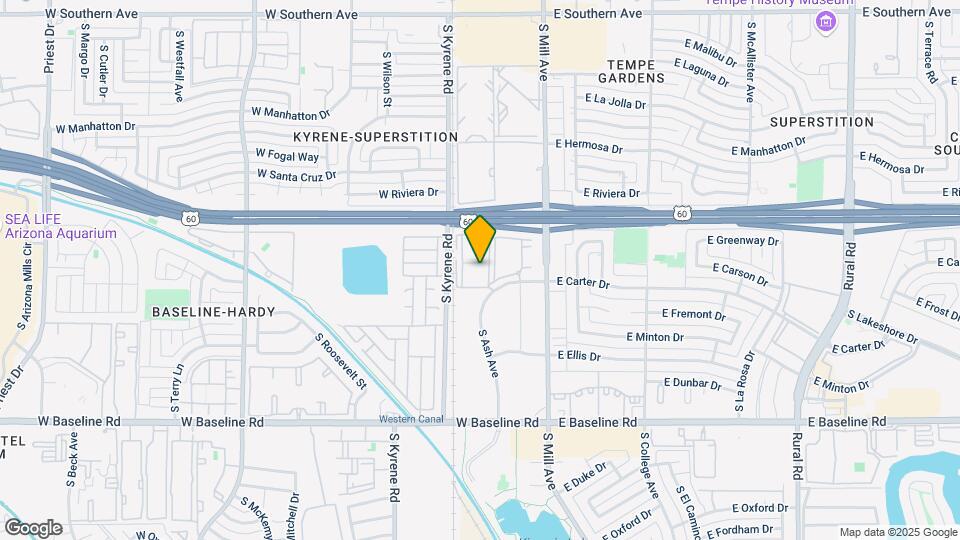 Avana Tempe Mapa y Detalles de la Ubicación