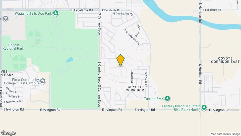 8749 E Pebble Stone Ln Map and Location Details
