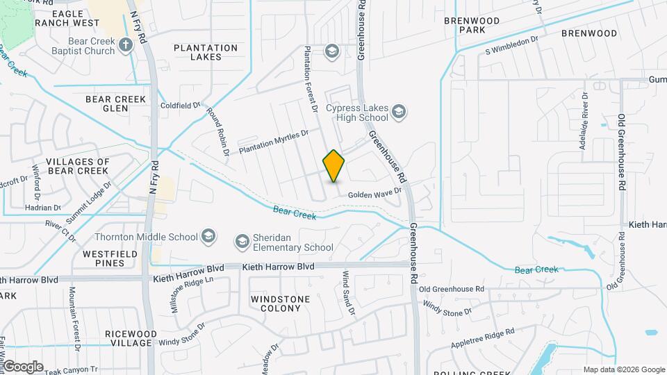 5431 Plantation Forest Dr Map and Location Details