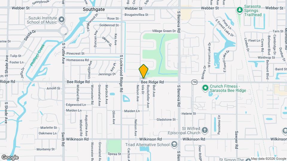 3325 Bee Ridge Rd Map and Location Details