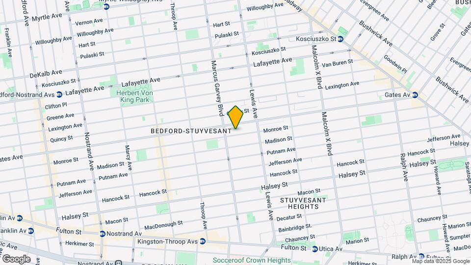 481 Monroe St Mapa y Detalles de la Ubicación