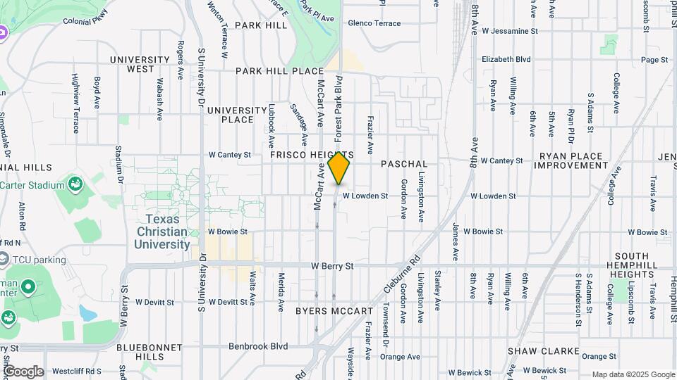 2833 Forest Park Blvd Map and Location Details