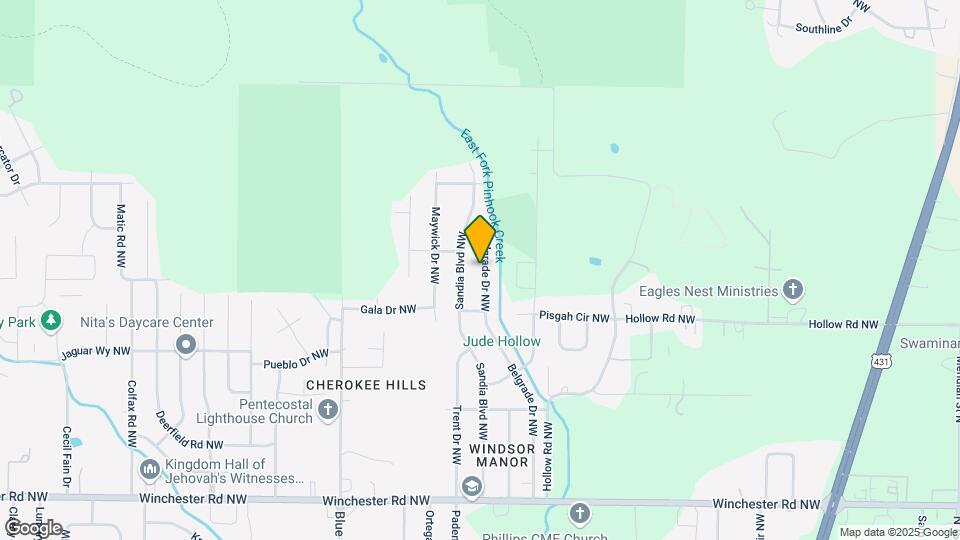 6213 Belgrade Dr NW Map and Location Details