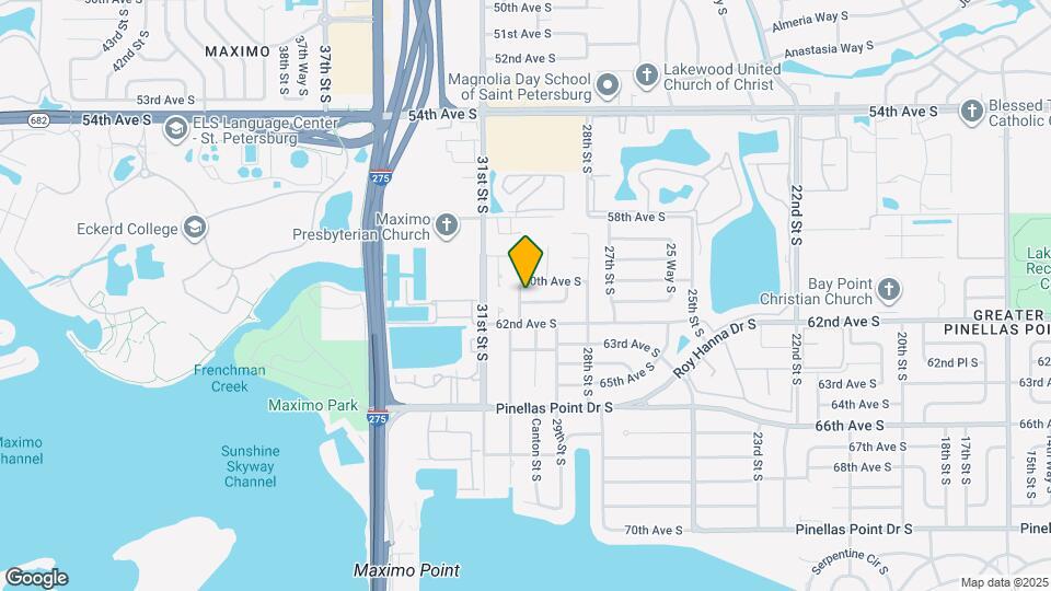 2993 61st Ave S Map and Location Details