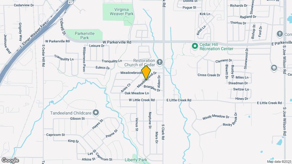 1013 Meadowbend Dr Map and Location Details