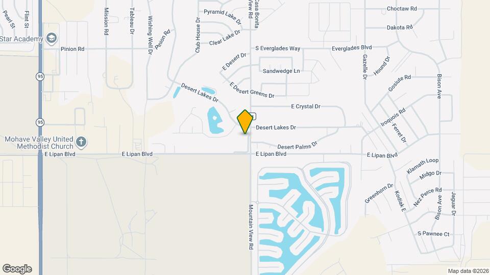 5955 S Mountain Vw Rd Map and Location Details