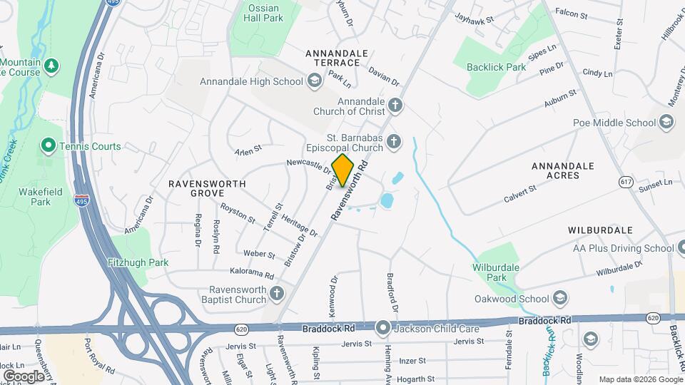 4902 Ravensworth Rd Map and Location Details