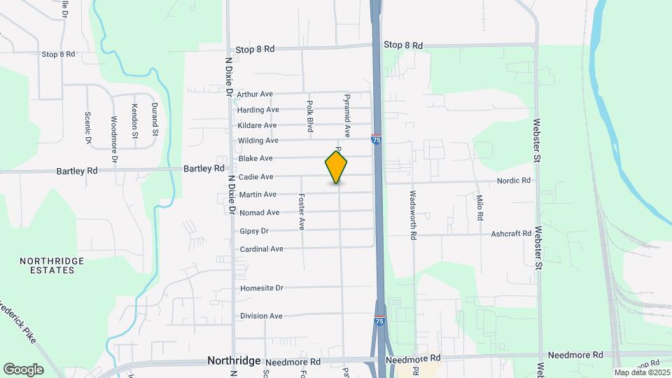 2251 Martin Ave Map and Location Details