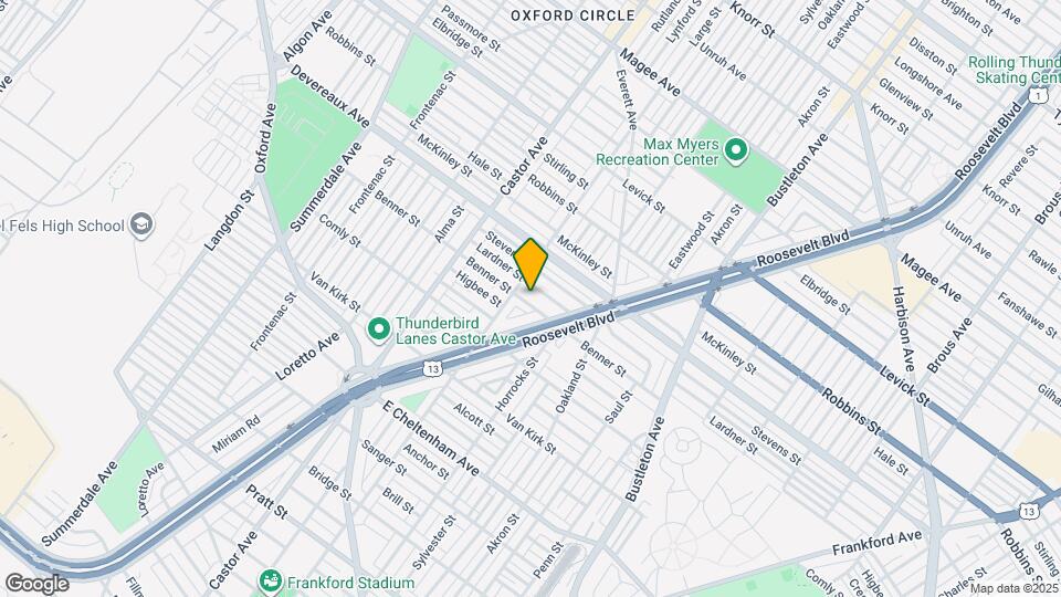 1515 Benner St Map and Location Details