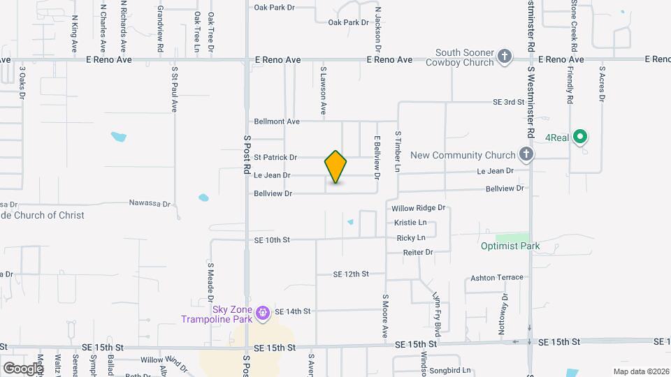 10311 Bellview Dr Map and Location Details