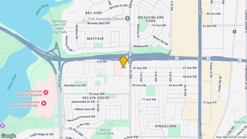 6707 Elbow Dr SW Map and Location Details